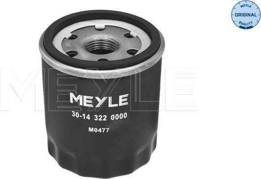 Meyle 30-14 322 0000 - Масляный фильтр unicars.by