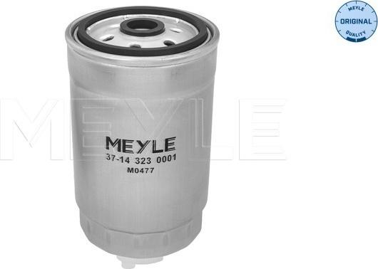 Meyle 37-14 323 0001 - Топливный фильтр unicars.by