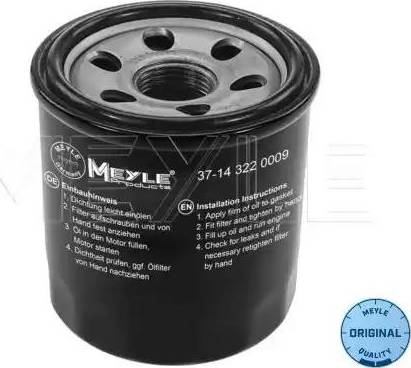 Meyle 37-14 322 0009 - Масляный фильтр unicars.by