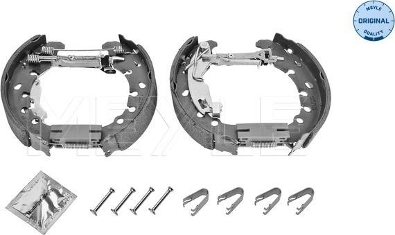 Meyle 214 533 0010/K - Комплект тормозных колодок, барабанные unicars.by