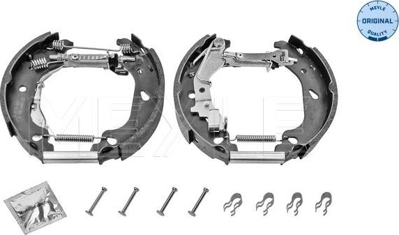 Meyle 214 533 0018/K - Комплект тормозных колодок, барабанные unicars.by