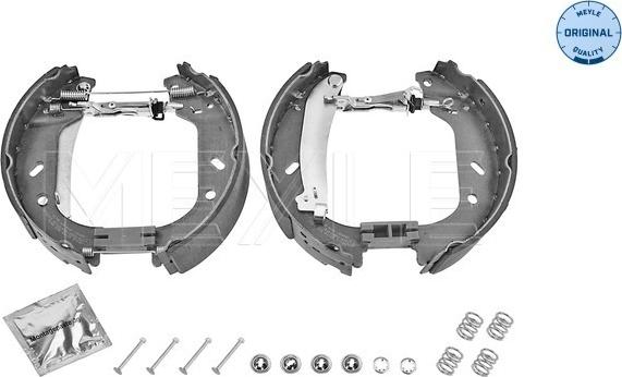 Meyle 214 533 0017/K - Комплект тормозных колодок, барабанные unicars.by