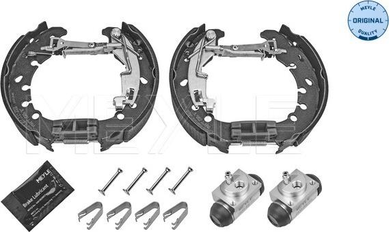 Meyle 214 533 0037 - Комплект тормозных колодок, барабанные unicars.by