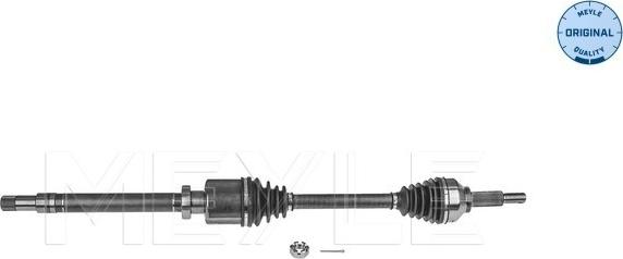 Meyle 714 498 0063 - Приводной вал unicars.by