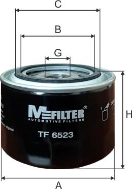 Mfilter TF 6523 - Масляный фильтр unicars.by