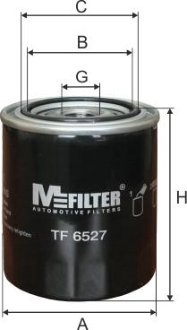 Mfilter TF 6527 - Масляный фильтр unicars.by