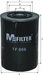 Mfilter TF 666 - Масляный фильтр unicars.by