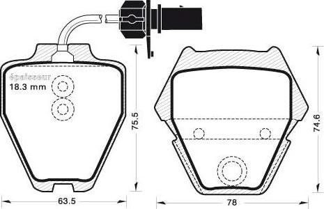 Pagid 8DB 355 009-031 - Тормозные колодки, дисковые, комплект unicars.by