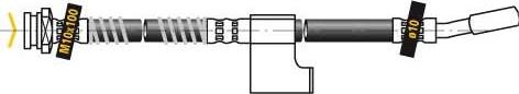 MGA F5472 - Тормозной шланг unicars.by