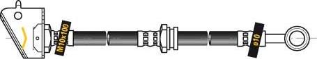 MGA F6954 - Тормозной шланг unicars.by