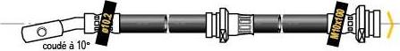 MGA F7126 - Тормозной шланг unicars.by