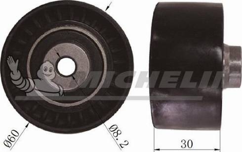 MICHELIN EngineParts SMAMP03027 - Направляющий ролик, зубчатый ремень ГРМ unicars.by