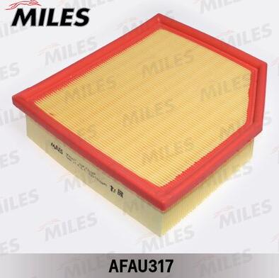 Miles AFAU317 - Воздушный фильтр, двигатель unicars.by