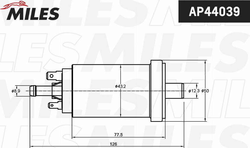 Miles AP44039 - Топливный насос unicars.by