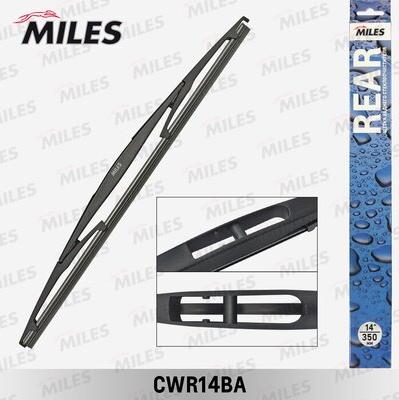 Miles CWR14BA - Щетка стеклоочистителя unicars.by