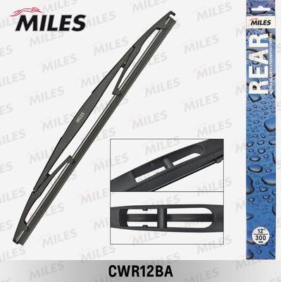 Miles CWR12BA - Щетка стеклоочистителя unicars.by