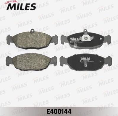 Miles E400144 - Тормозные колодки, дисковые, комплект unicars.by