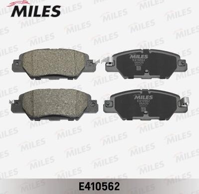 Miles E410562 - Тормозные колодки, дисковые, комплект unicars.by