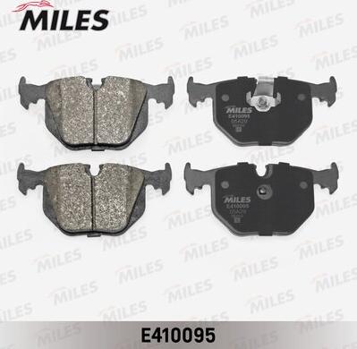 Miles E410095 - Тормозные колодки, дисковые, комплект unicars.by