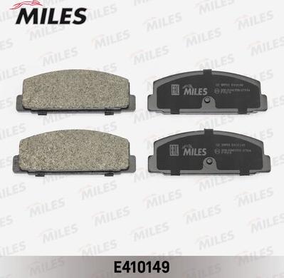 Miles E410149 - Тормозные колодки, дисковые, комплект unicars.by