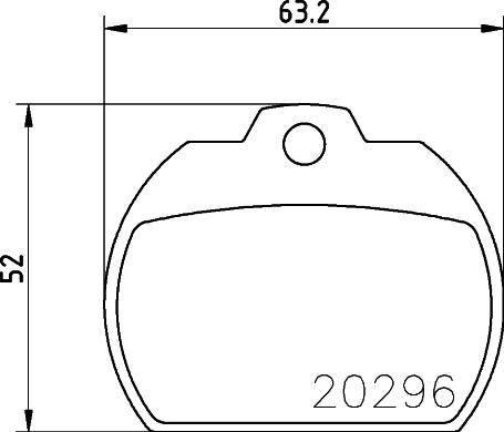 Mintex MDB1080 - Тормозные колодки, дисковые, комплект unicars.by