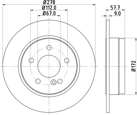 Stellox 6020-1684K-SX - Тормозной диск unicars.by