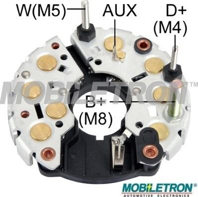 Mobiletron RB-93H - Выпрямитель, диодный мост, генератор unicars.by