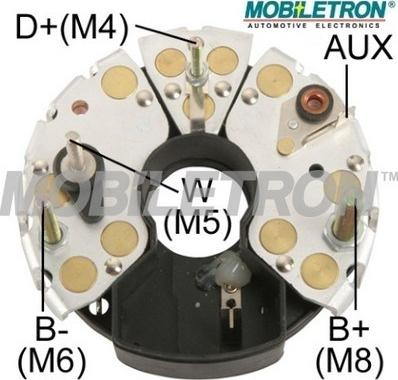 Mobiletron RB-66H - Выпрямитель, диодный мост, генератор unicars.by