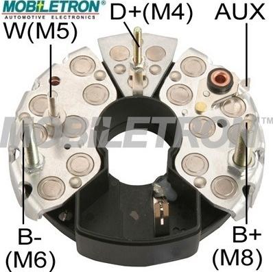 Mobiletron RB-62H - Выпрямитель, диодный мост, генератор unicars.by