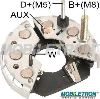 Mobiletron RB-04H - Выпрямитель, диодный мост, генератор unicars.by