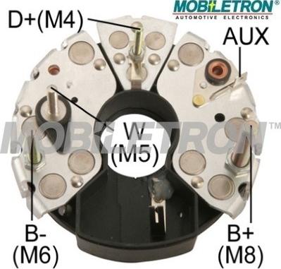 Mobiletron RB-73H - Выпрямитель, диодный мост, генератор unicars.by