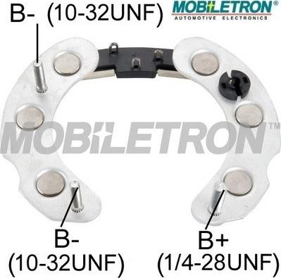 Mobiletron RF-08H - Выпрямитель, диодный мост, генератор unicars.by