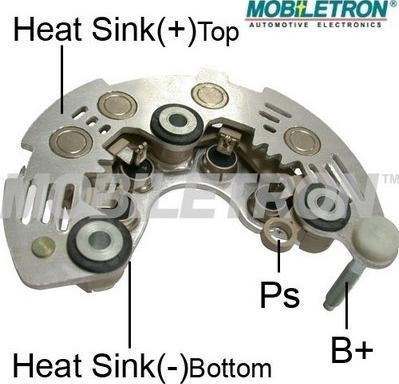 Mobiletron RF-19H - Выпрямитель, диодный мост, генератор unicars.by