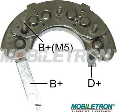 Mobiletron RH-11C - Выпрямитель, диодный мост, генератор unicars.by