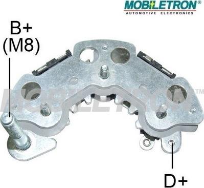 Mobiletron RH-34 - Выпрямитель, диодный мост, генератор unicars.by