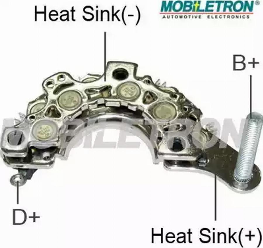 Mobiletron RK-05 - Выпрямитель, диодный мост, генератор unicars.by