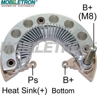 Mobiletron RM-180HV - Выпрямитель, диодный мост, генератор unicars.by