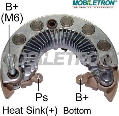 Mobiletron RM-175 - Выпрямитель, диодный мост, генератор unicars.by