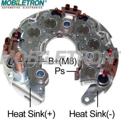 Mobiletron RN-56 - Выпрямитель, диодный мост, генератор unicars.by