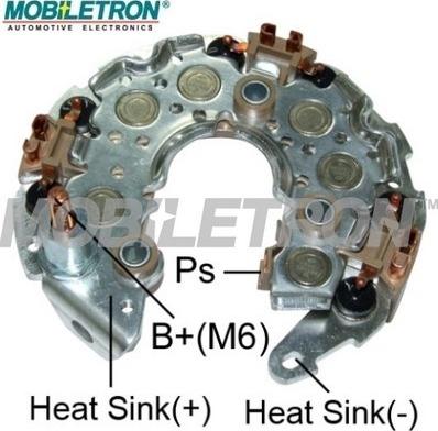 Mobiletron RN-69 - Выпрямитель, диодный мост, генератор unicars.by