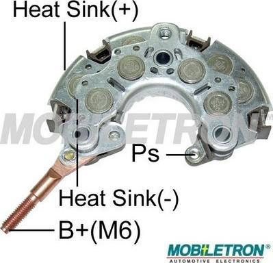 Mobiletron RN-03PL - Выпрямитель, диодный мост, генератор unicars.by