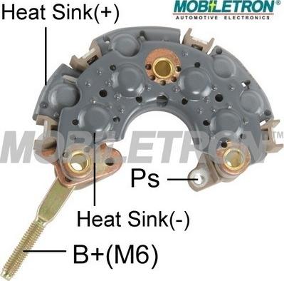 Mobiletron RN-13 - Выпрямитель, диодный мост, генератор unicars.by