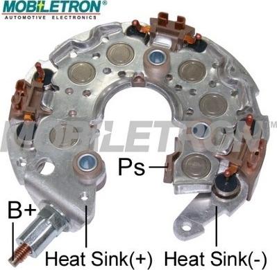 Mobiletron RN-34 - Выпрямитель, диодный мост, генератор unicars.by