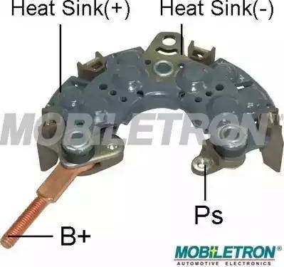 Mobiletron RN-38 - Выпрямитель, диодный мост, генератор unicars.by