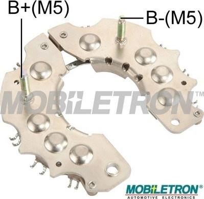 Mobiletron RN-22 - Выпрямитель, диодный мост, генератор unicars.by