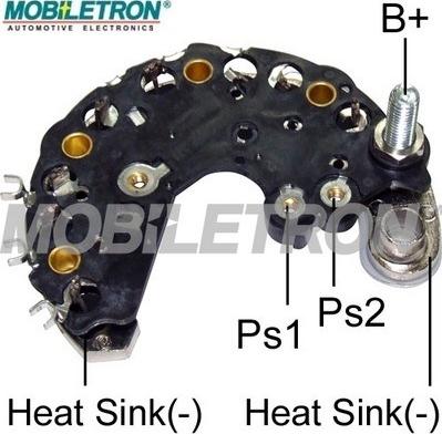 Mobiletron RP-42 - Выпрямитель, диодный мост, генератор unicars.by