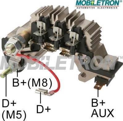 Mobiletron RT-10H - Выпрямитель, диодный мост, генератор unicars.by