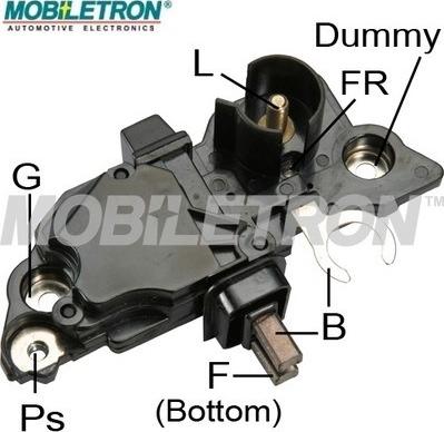 Mobiletron VR-B256 - Регулятор напряжения, генератор unicars.by