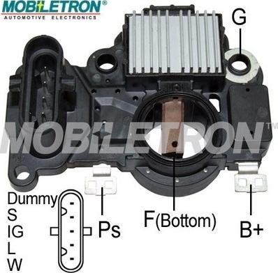 Mobiletron VR-H2009-125B - Регулятор напряжения, генератор unicars.by