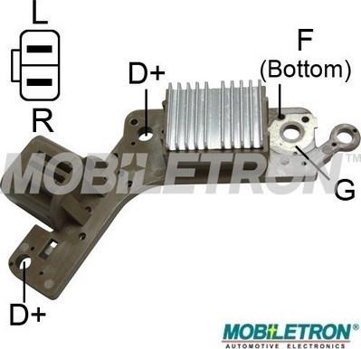 Mobiletron VR-H2009-77B - Регулятор напряжения, генератор unicars.by